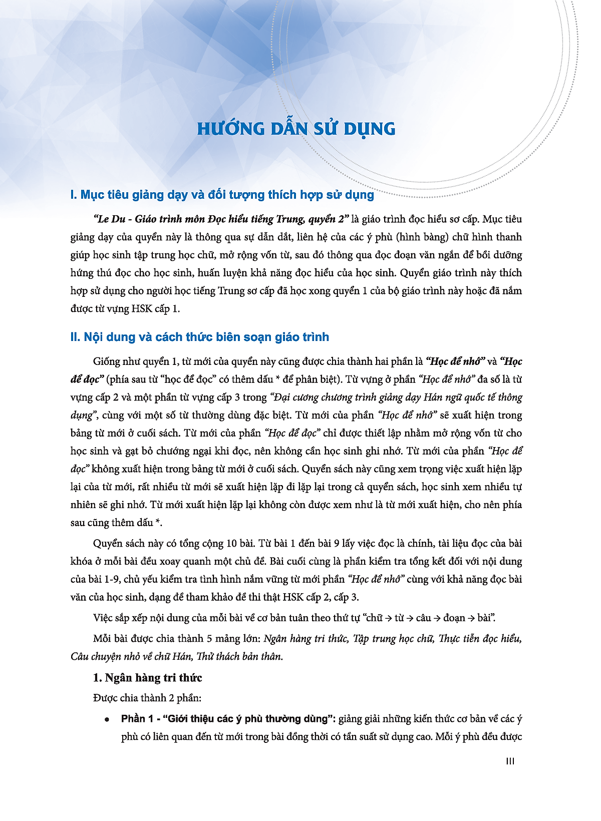 Sách - LeDu - Giáo Trình Môn Đọc Hiểu Tiếng Trung - Tập 2