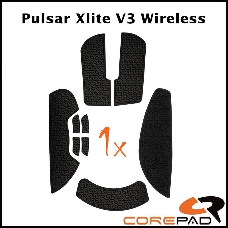 Bộ grip tape Corepad Soft Grips Pulsar XLITE V3 Wireless / Pulsar XLITE V3 eS Wireless - Hàng Chính Hãng