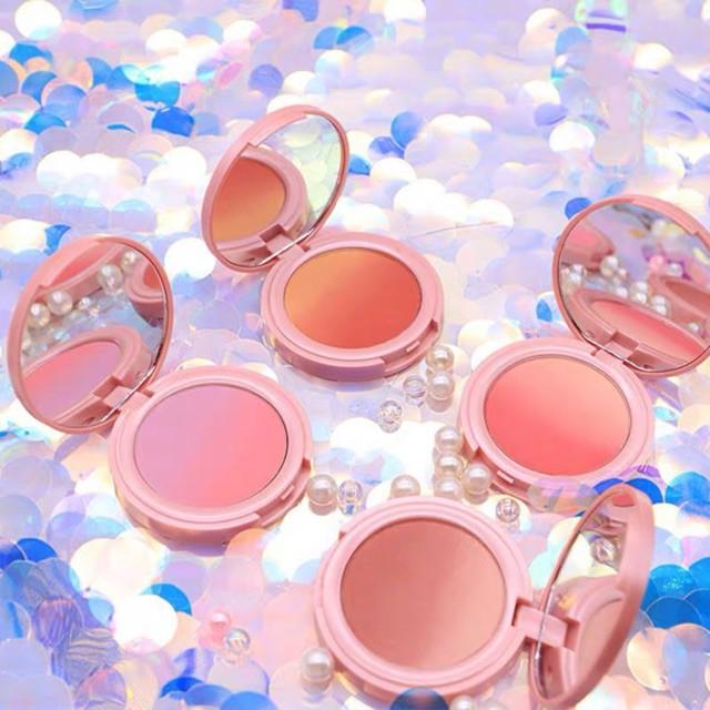 Phấn má hồng dạng nén loang màu Novo Pretty For You Silky Rouge