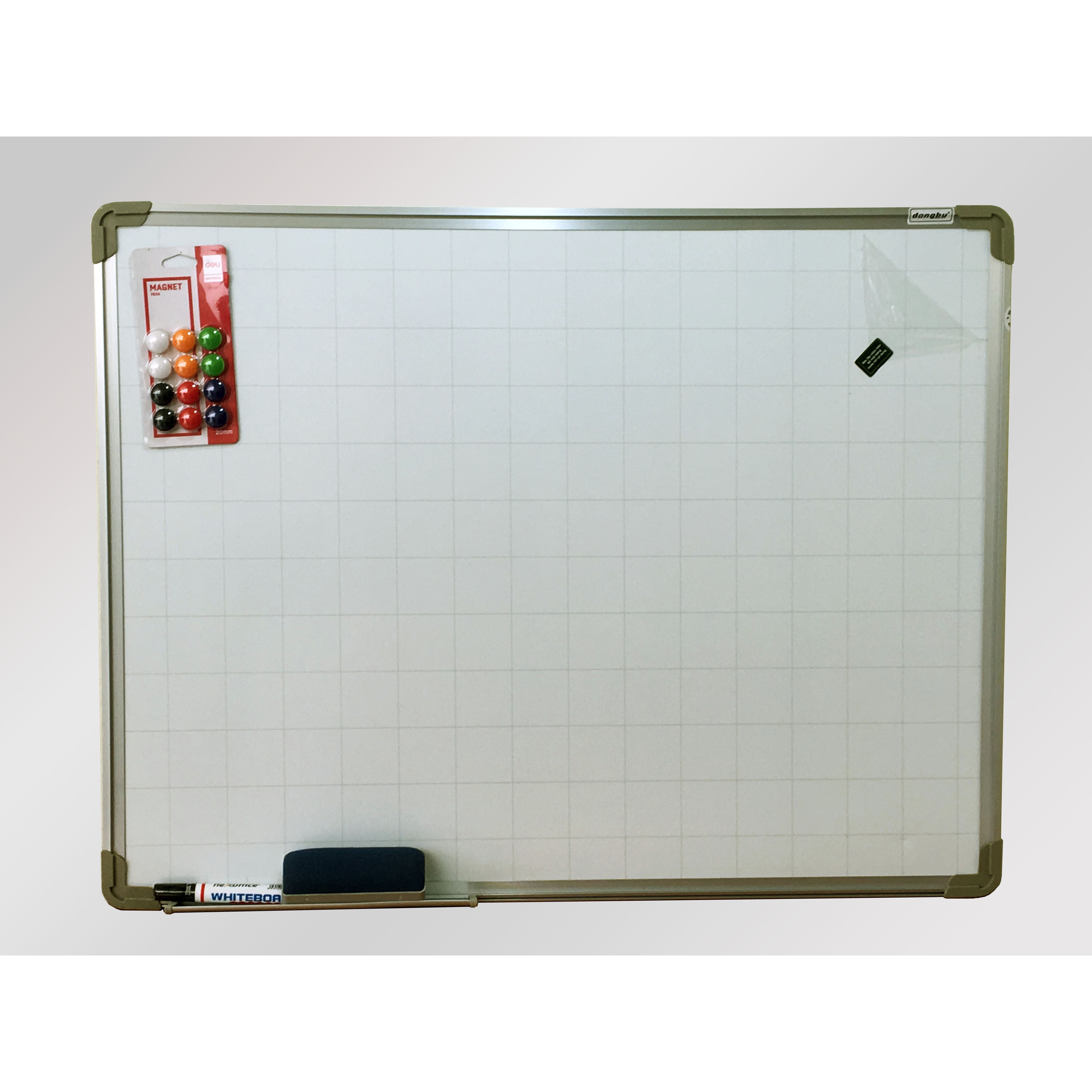 Bảng từ trắng viết bút Hàn Quốc 40x60 cm Kèm quà tặng