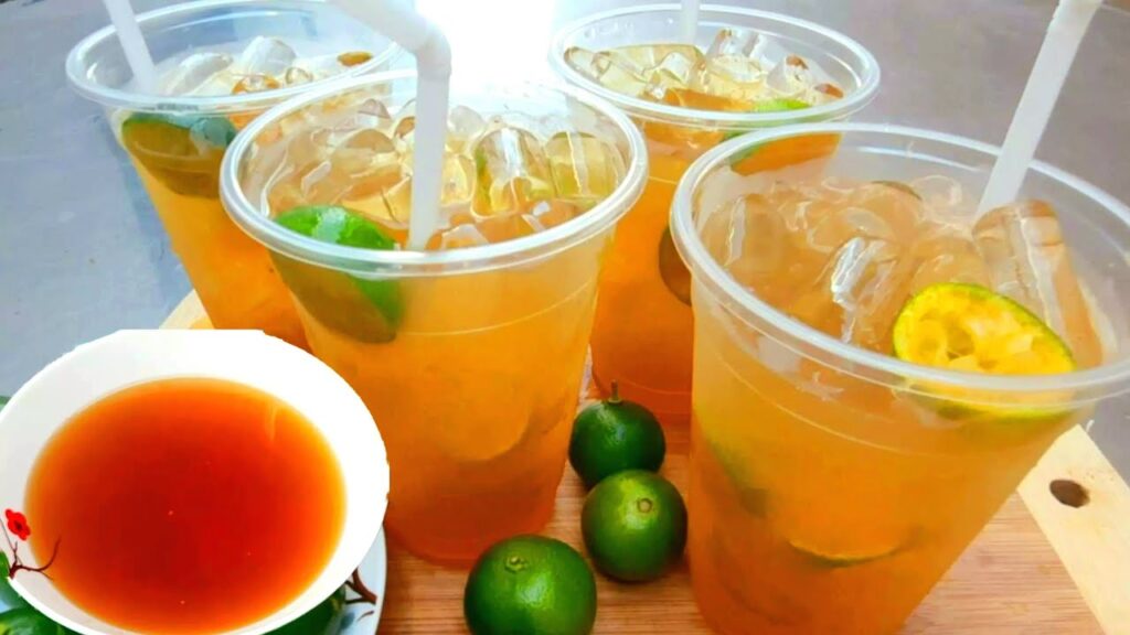 Trà Tắc Hòa Tan UC hàng chính hãng/ Bột trà hoa quả PHA SẴN SIÊU NHANH thơm ngon chuẩn vị.