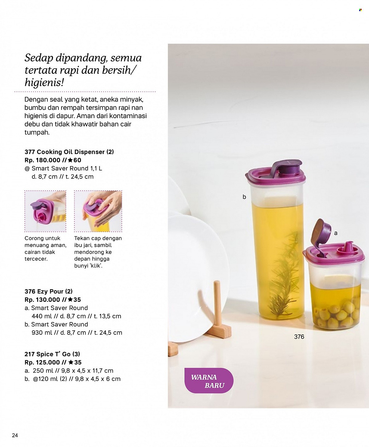 BỘ BÌNH TUPPERWARE EZY POUR (2)