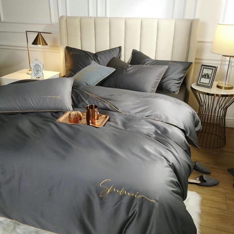 Bộ chăn ga gối LỤA TENCEL SUMOI Cao Cấp - Hàng Nhập Khẩu