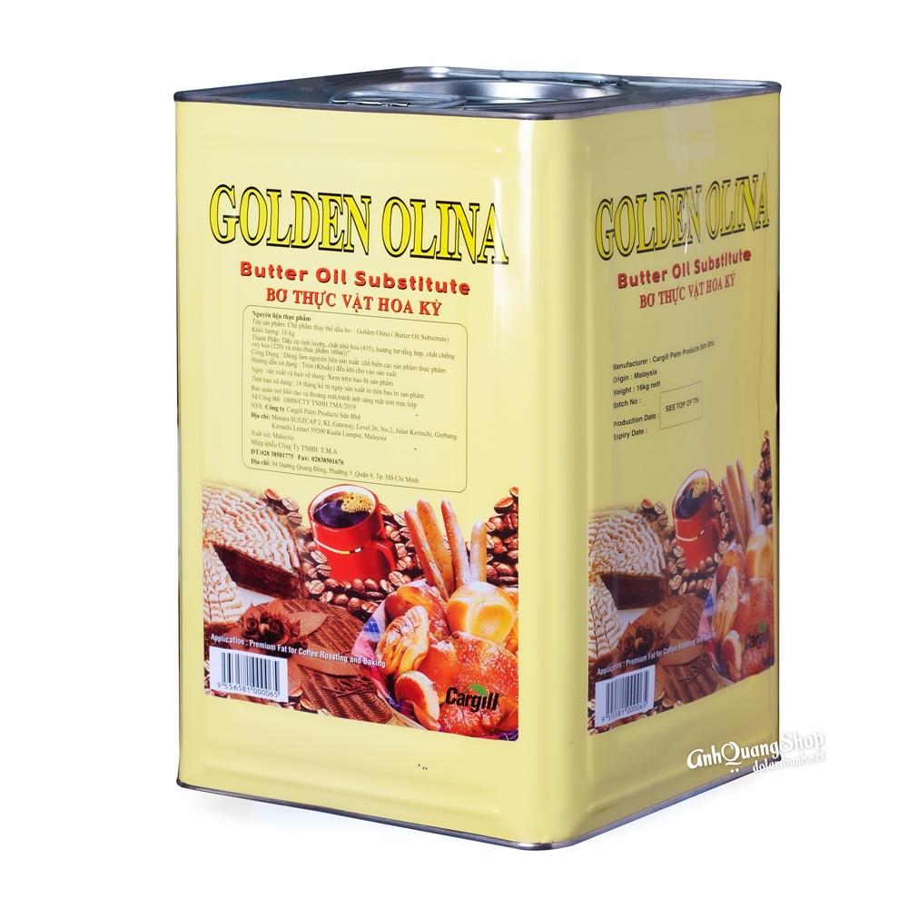 Bơ thực vật Hoa Kỳ Golden Olina 16kg