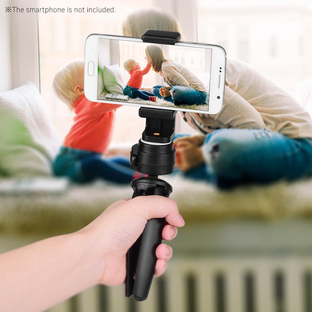 Giá đỡ Điện thoại Máy ảnh mini để bàn  có thể xoay 360 độ