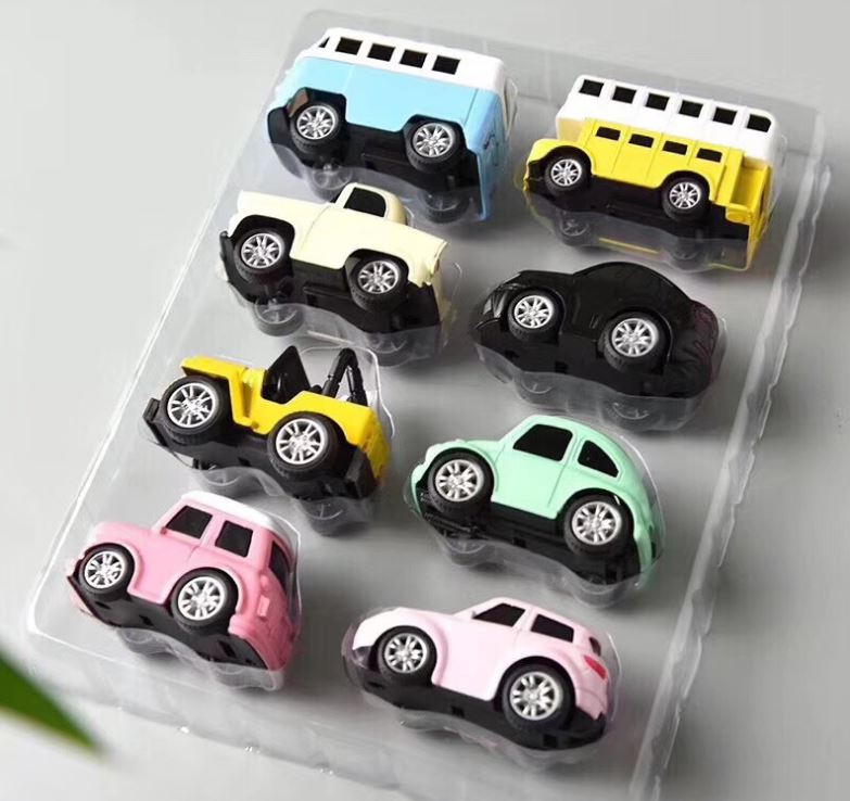 Bộ 8 Mô Hình Đồ Chơi Mini Car Cho Bé Bằng Thép Cao Cấp Chính Hãng miDoctor