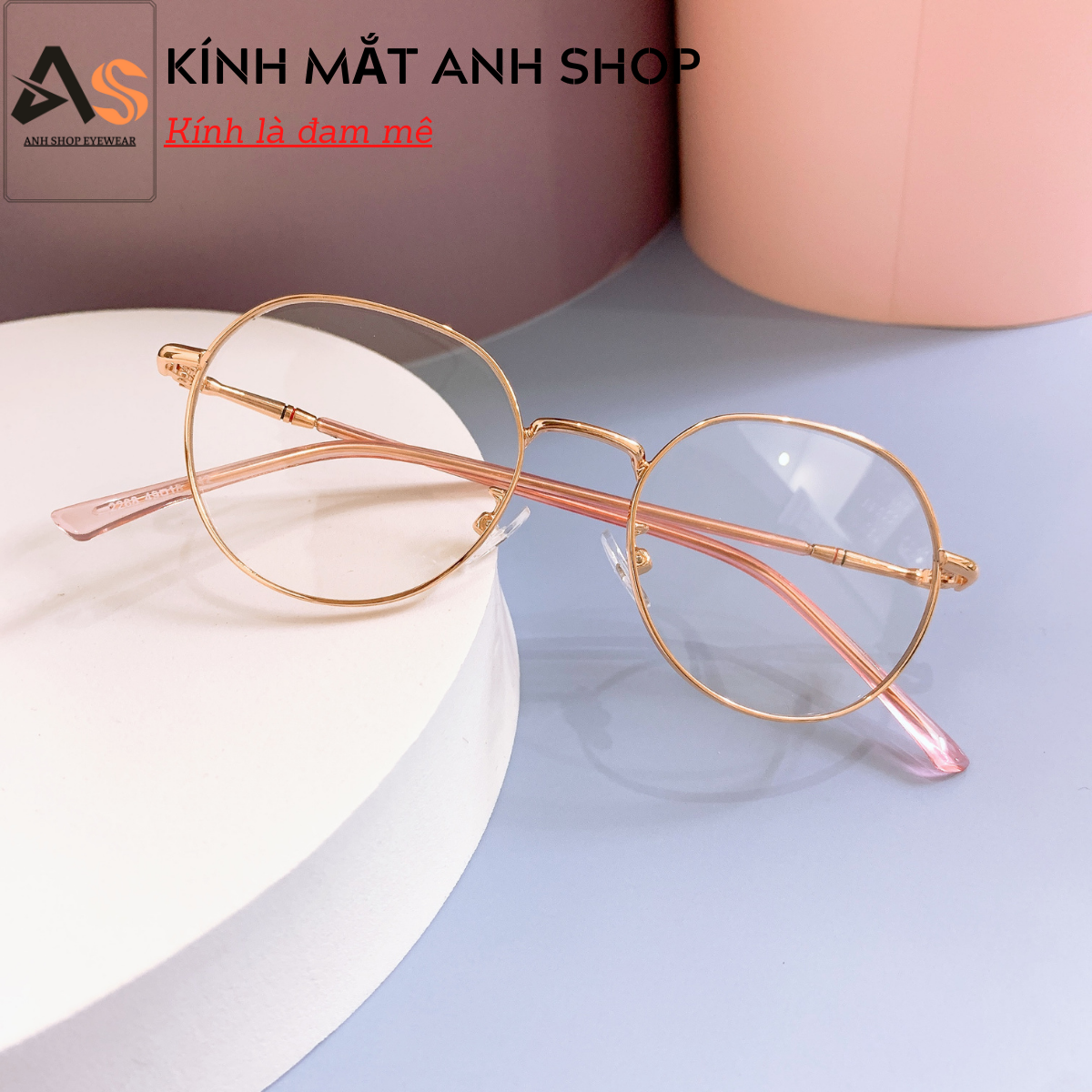 Kính kim loại mắt nhỏ gọn 2268