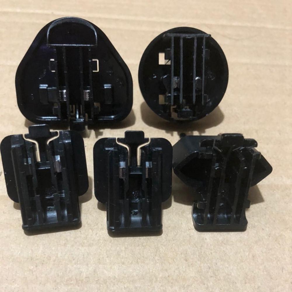 2 Cái/lốc APD2 EU ANH CẮM Công Tắc Cắm Bộ cho APD Bộ Chuyển Nguồn Sạc EU/Phích Cắm UK có sẵn
