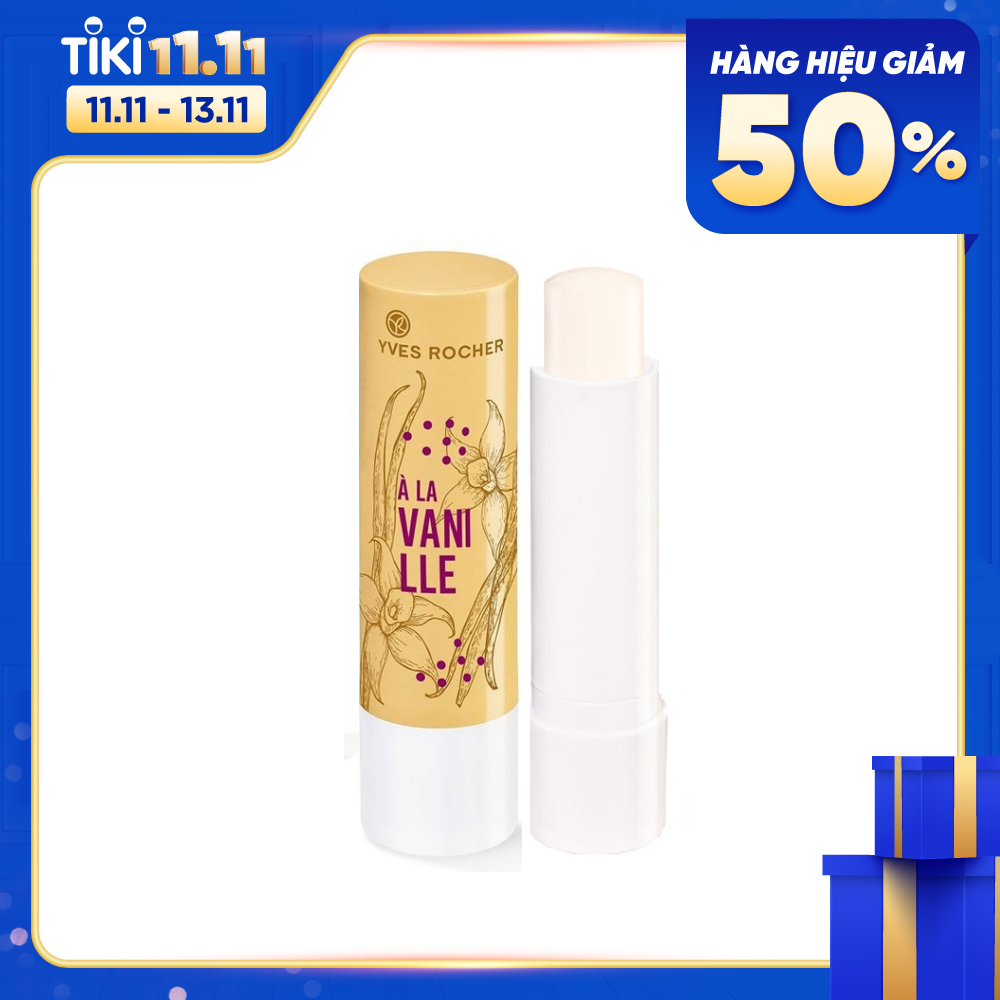 Son Dưỡng Môi Chiết Xuất Vani Yves Rocher Vanilla Lip Balm 4.8g