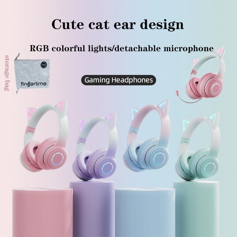 Tai Nghe Chụp Tai Bluetooth Không Dây Có Thể Gấp Gọn Có Micro Và Tháo Rời Tiện Dụng Điện Thoại