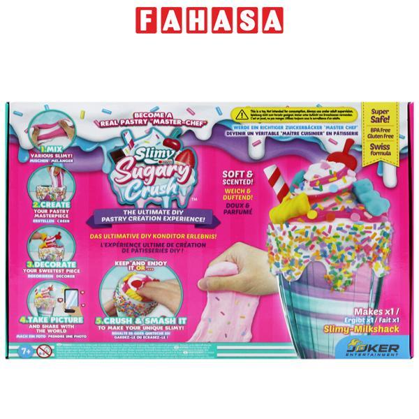 Bộ Slime Làm Sinh Tố Milkshake Cherry Vanilla - Slimy VAN/36100 - Màu Hồng Ngọt Ngào