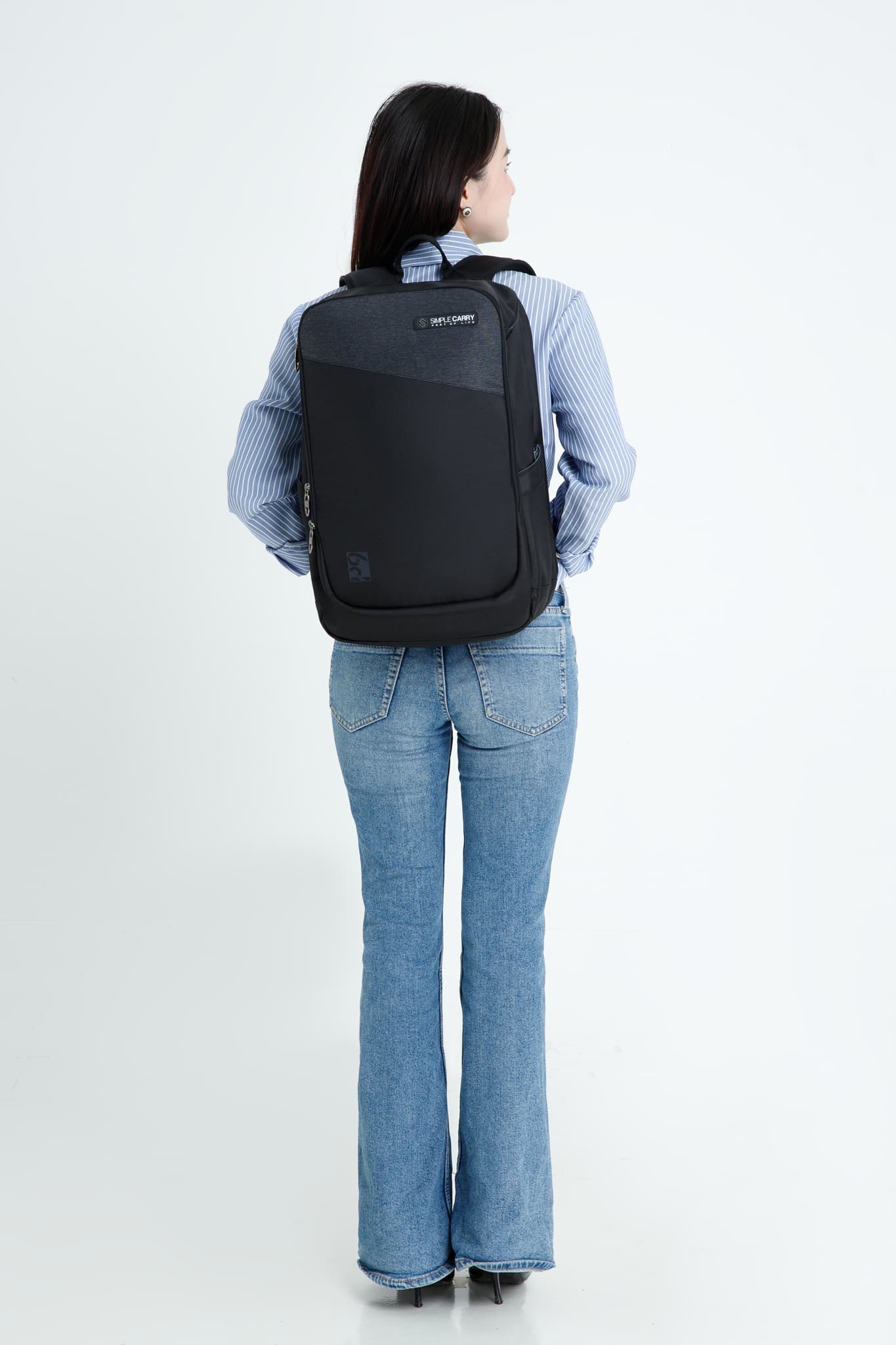 Balo Laptop 15.6 inch SimpleCarry NEW P9 - Hàng Chính Hãng