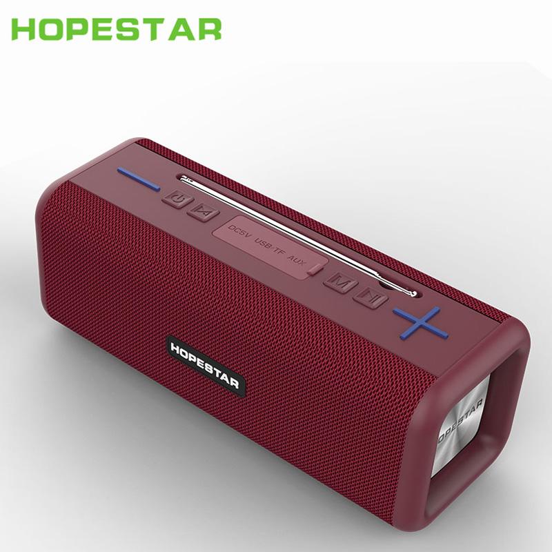 Hopestar T9 loa bluetooth di động Cột công suất cao Subwa-loa siêu trầm ngoài Color: Gray