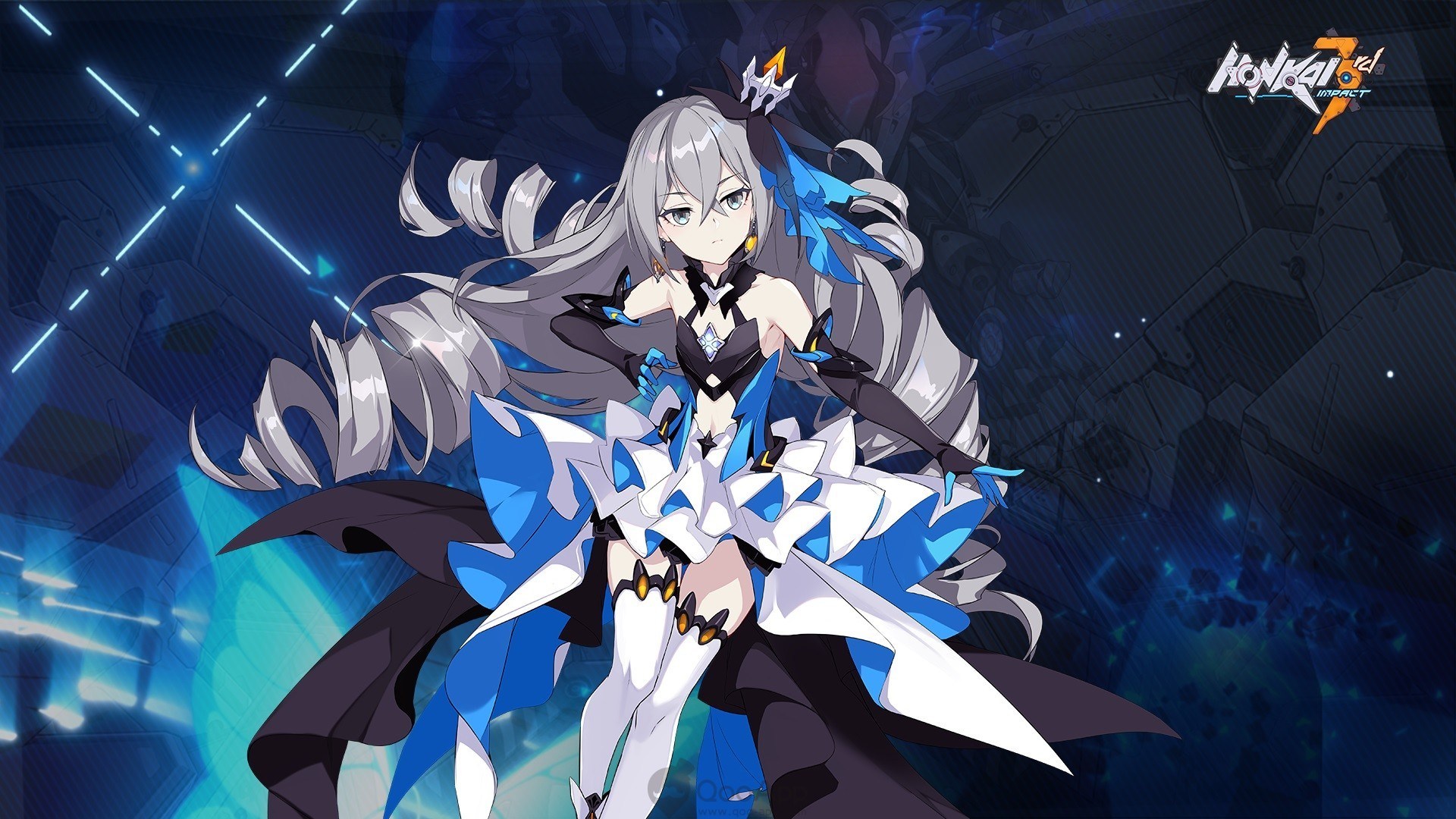 set 3 Tranh Poster Honkai Impact 3