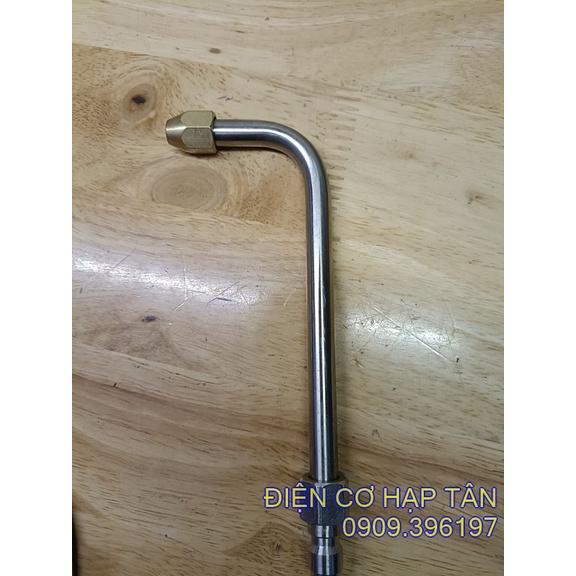 Cần béc xịt rửa xe NGẮN 13CM , vệ sinh máy lạnh , máy giặt 45_90_120 độ
