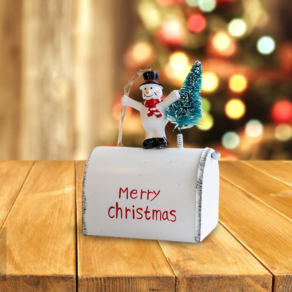 Christmas Mailbox Pendants Christmas Tree Decorations Home Decor Gifts
