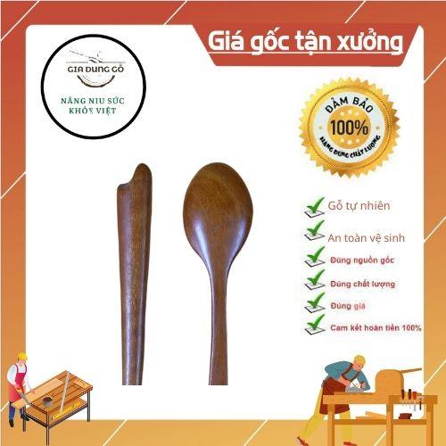 Thìa gỗ ăn cơm trẻ em cao cấp hàng xuất Hàn - Đồ Dùng Nhà Bếp