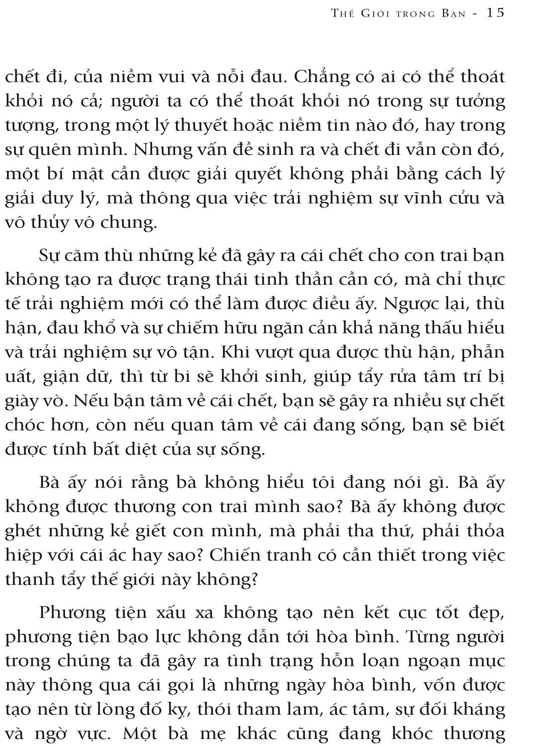 Thế Giới Trong Bạn - The World Within
