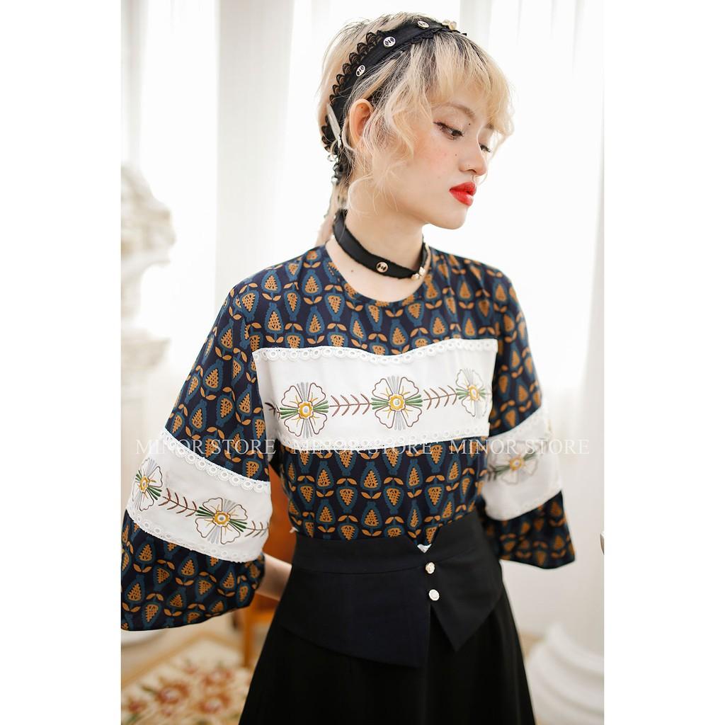 CHÂN VÁY CÓ ĐAI 2 NÚT PHỐI VOAN