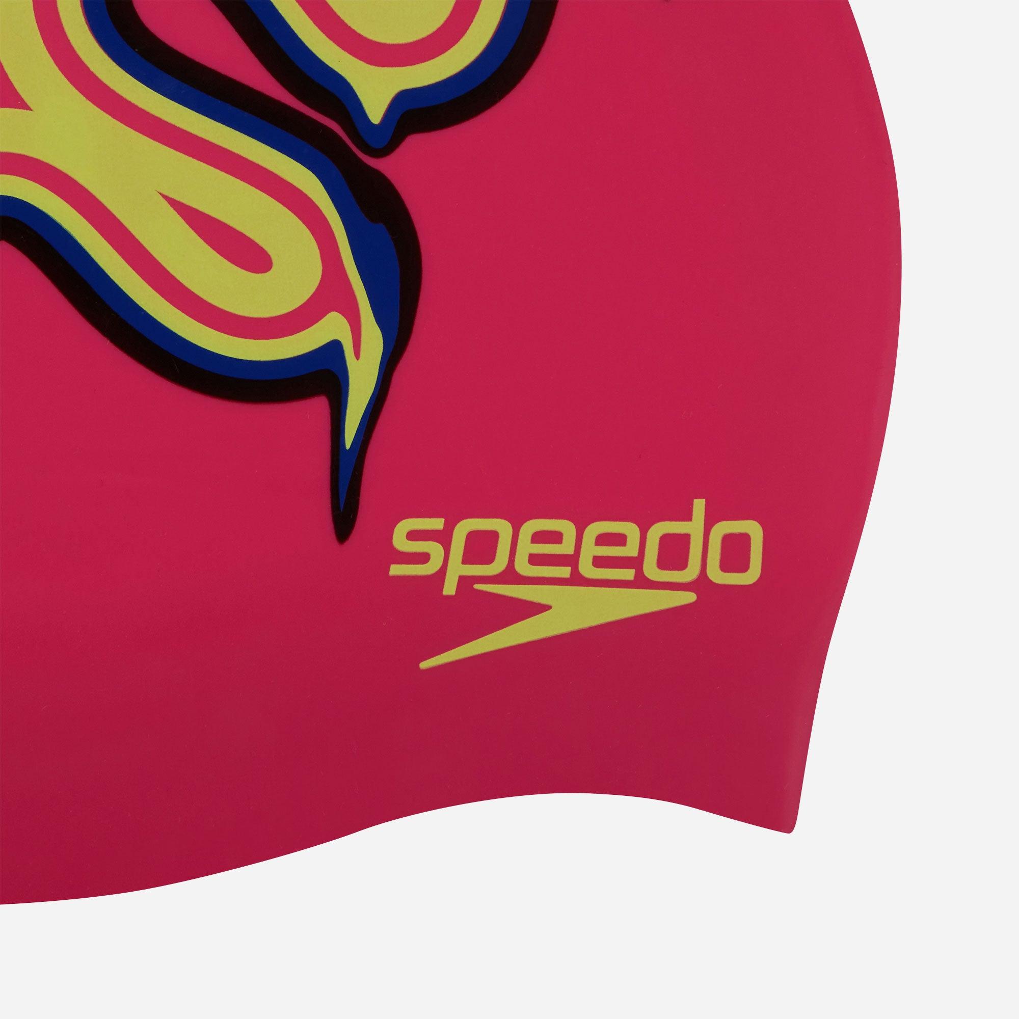 Mũ bơi trẻ em Speedo Slogan Prt - 8-0838615957