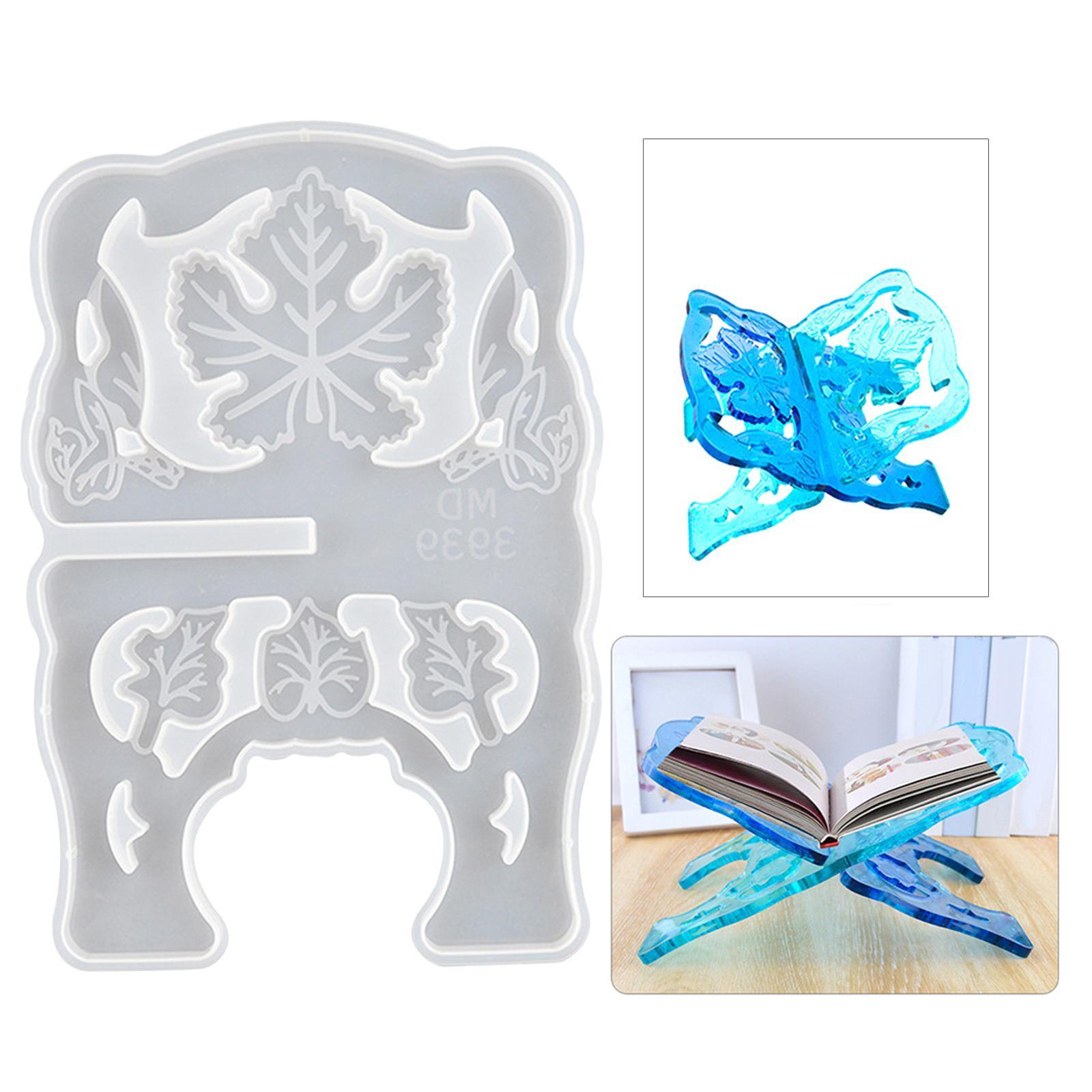 Book Holder Resin Casting DIY Epoxy Silicone Bookshelf Supplies