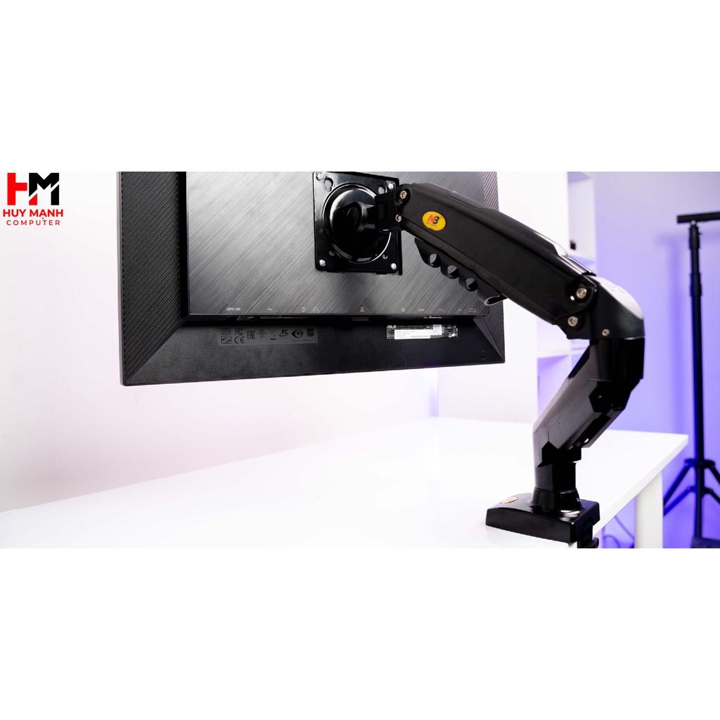 Giá treo màn hình NB F80 huy mạnh computer tay Arm 17 - 30 inch xoay 360 độ