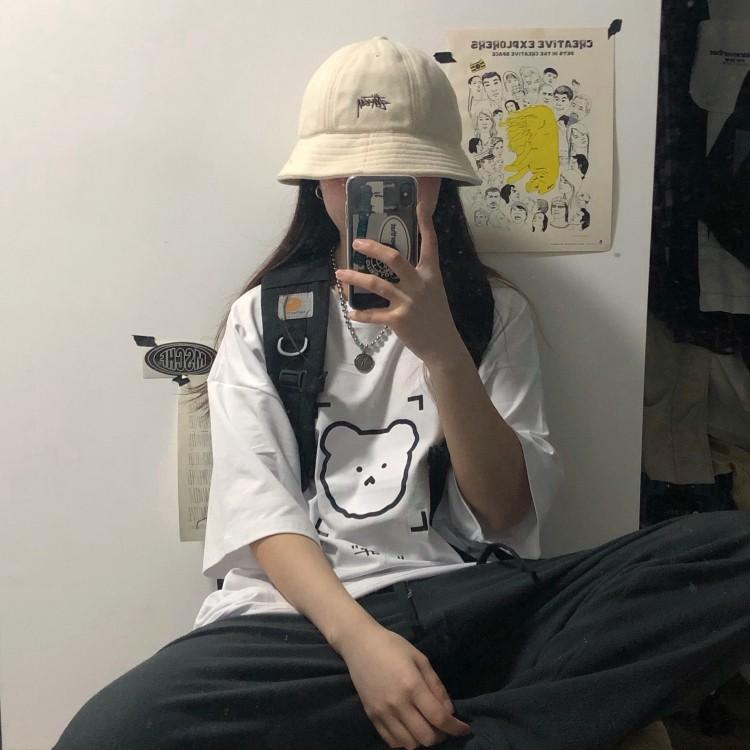 Áo thun form rộng unisex Yinxx, áo phông tay lỡ ATL16