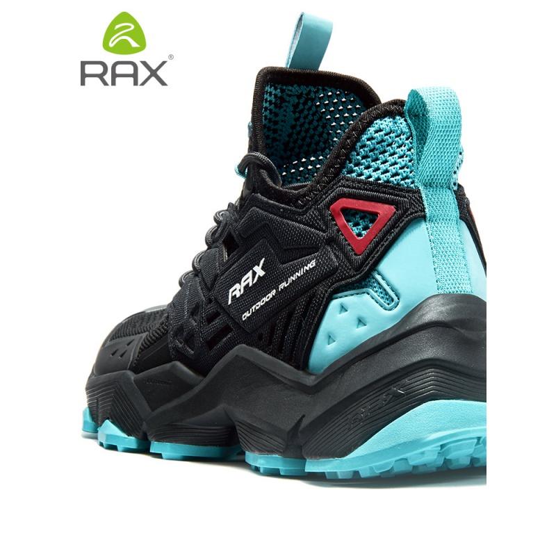 Rax đàn ông đi bộ giày mùa xuân mùa hè săn bắn giày thể thao ngoài trời thoáng khí cho nam giới Color: carbon black Shoe Size: 43