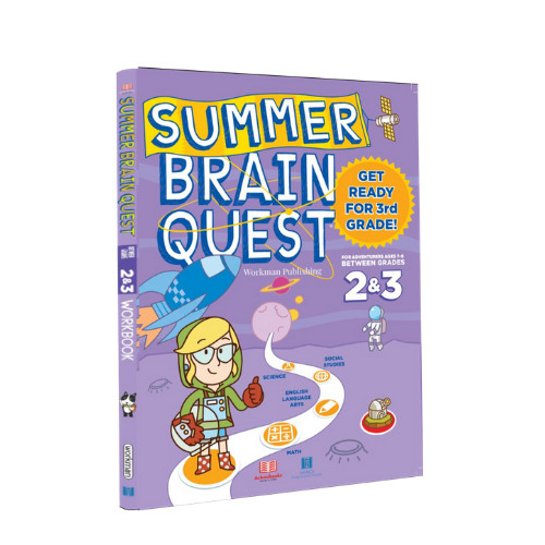 Summer brain quest grade 2&amp;3 - sách cho trẻ 7-8 tuổi