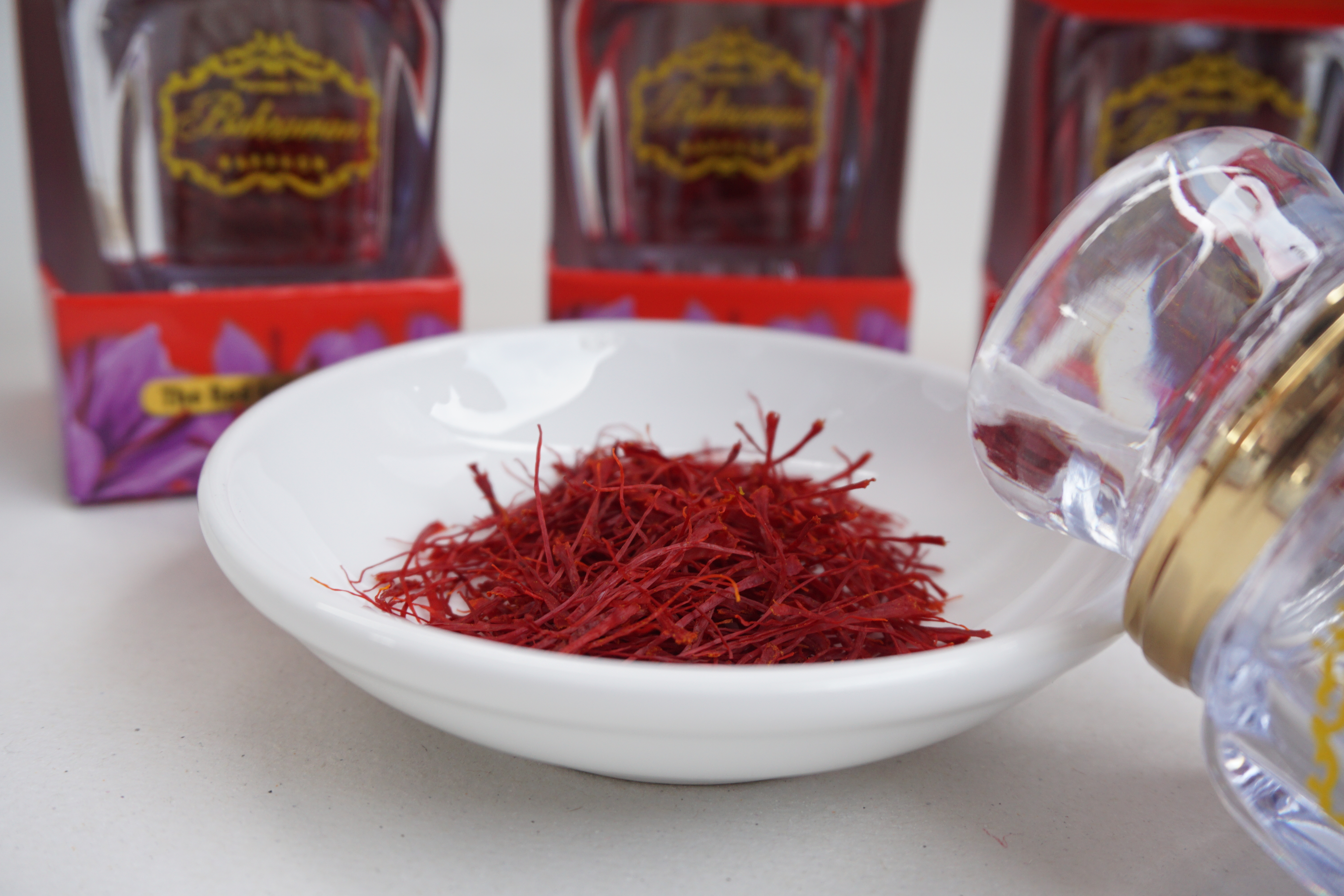 Combo 4 Gram Nhụy Hoa Nghệ Tây Iran Saffron Bahraman Super Negin Nhập Khẩu Chính Ngạch, Độc Quyền Tại Việt Nam