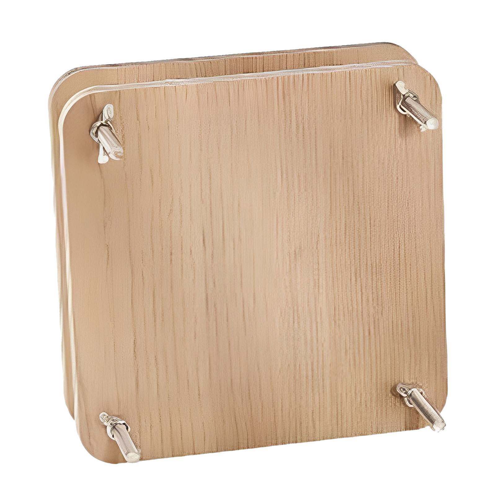 Large Set, 6 Layers 5.9x5.9inches DIY Wooden Flower Leaf Flower Pressing Tool for Adults