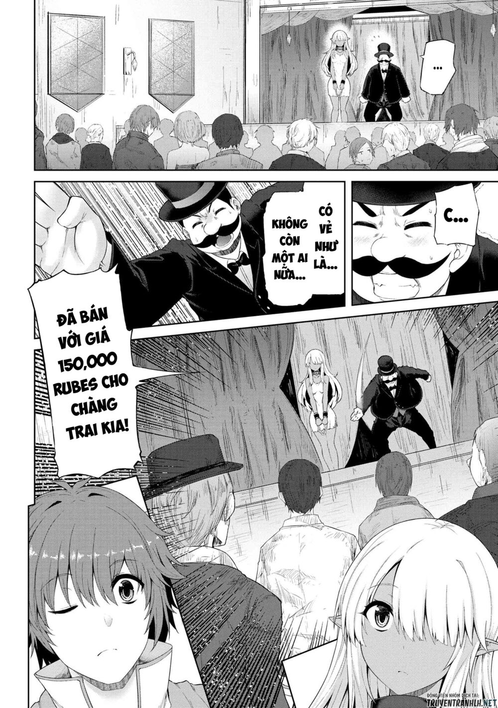 ngôi nhà của tôi đã bị đốt cháy, thế thì tại sao tôi không dùng hết số tiền còn lại để mua nô lệ dark elf? chapter 1 26