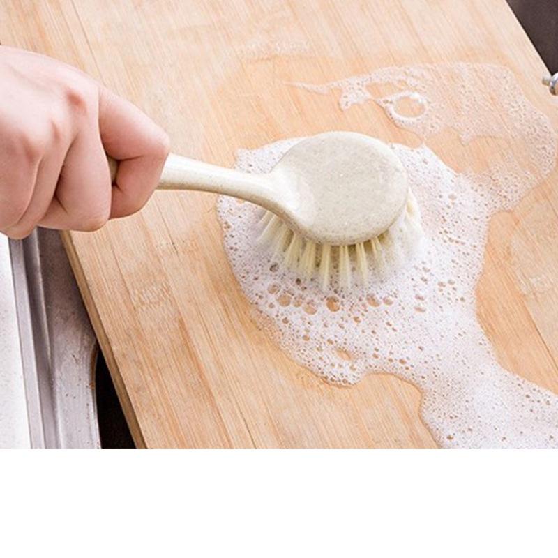 Bàn Chải Vệ Sinh Nhà Bếp Có Tay Cầm Dài Tiện Dụng