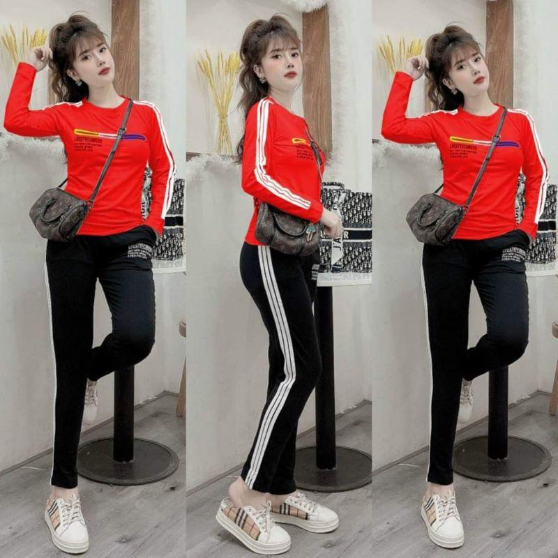 SÉT BỘ THỂ THAO NỐT NHẠC PHỐI SỌC