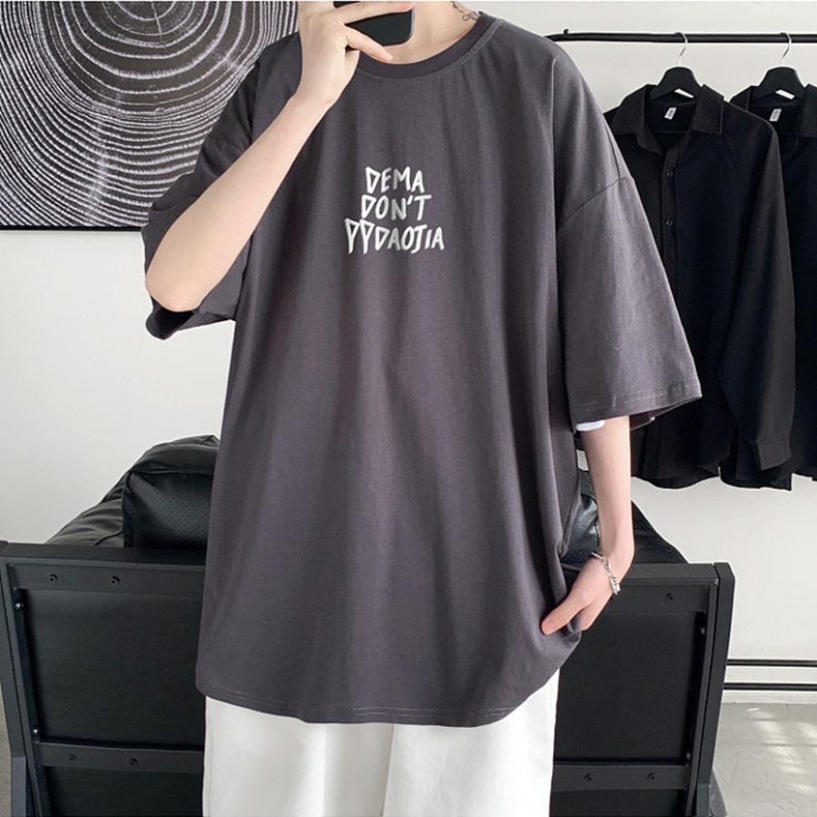 Áo thun unisex MonsterX MÈO DEMN phông tay lỡ nam nữ form rộng Oversize 2 màu