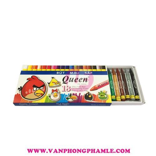 Bút sáp Queen 18 màu PC-018