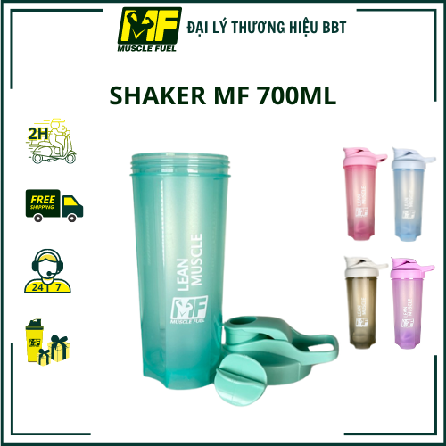 Bình lắc( Shaker) 700ml có con lắc nhựa
