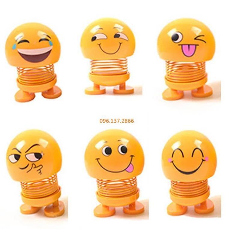 Đồ chơi thú nhún lò xo Emoji cảm xúc