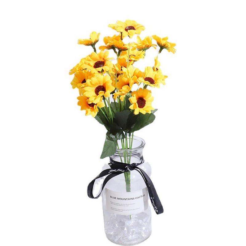Hoa Hướng Dương Nhân Tạo Trang Trí Đa Dụng Chất Lượng Cao