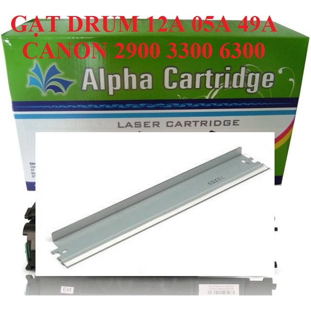 Gạt lớn Gạt Drum 12A hàng chính hãng Alphacartridge dành cho hộp mực Canon 2900 3300 6300 HP 05A 49A 53A 80A