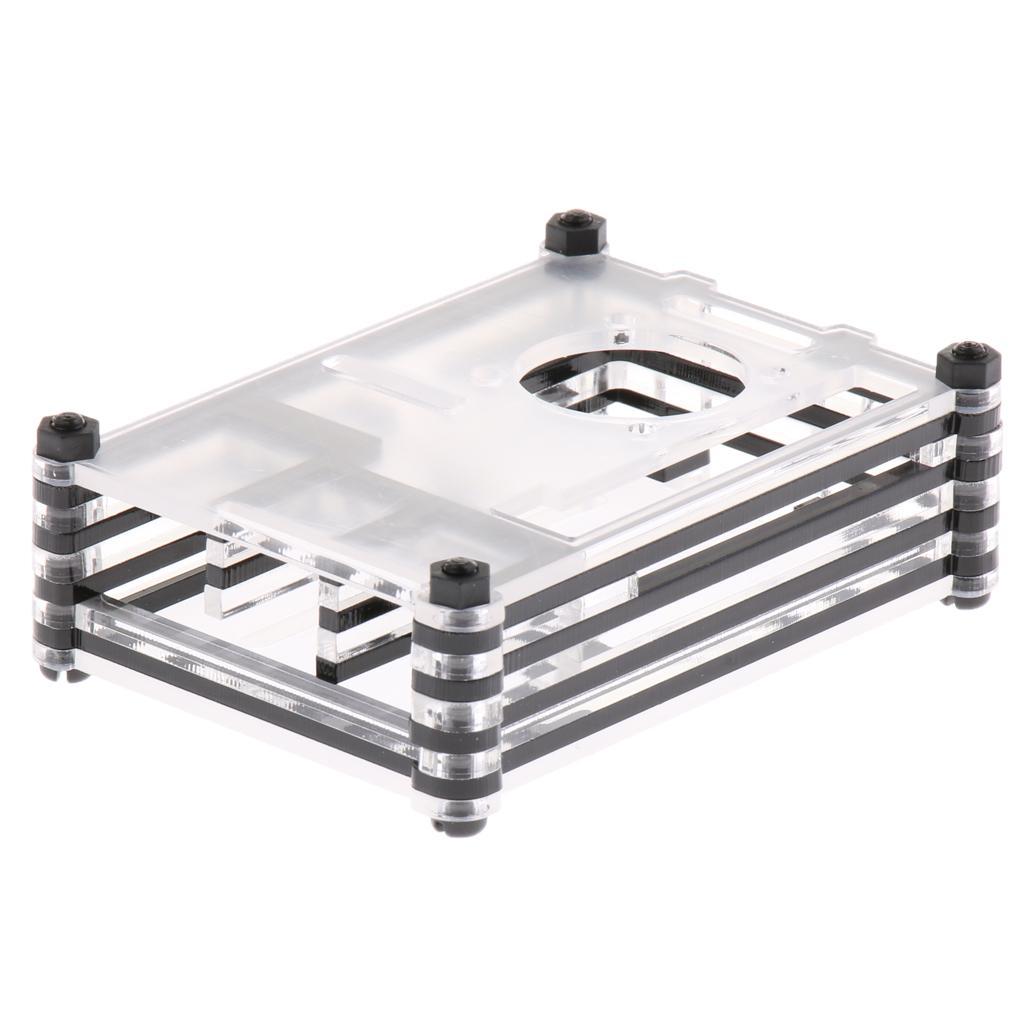 Clear Black Shell Case Box Enclosure for Raspberry Pi B+/Raspberry Pi 2