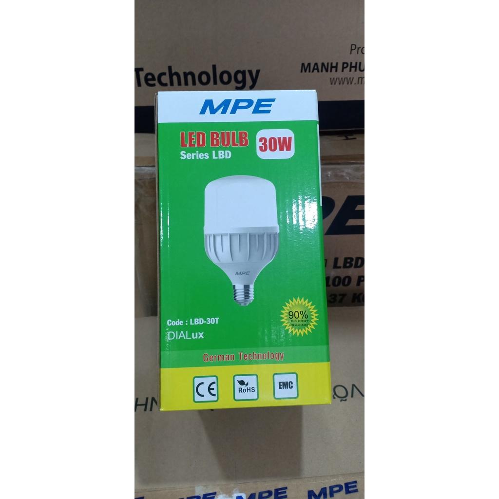 Bóng đèn Led BULB 30W, LBD-30T , LBD-30V - Thương Hiệu MPE