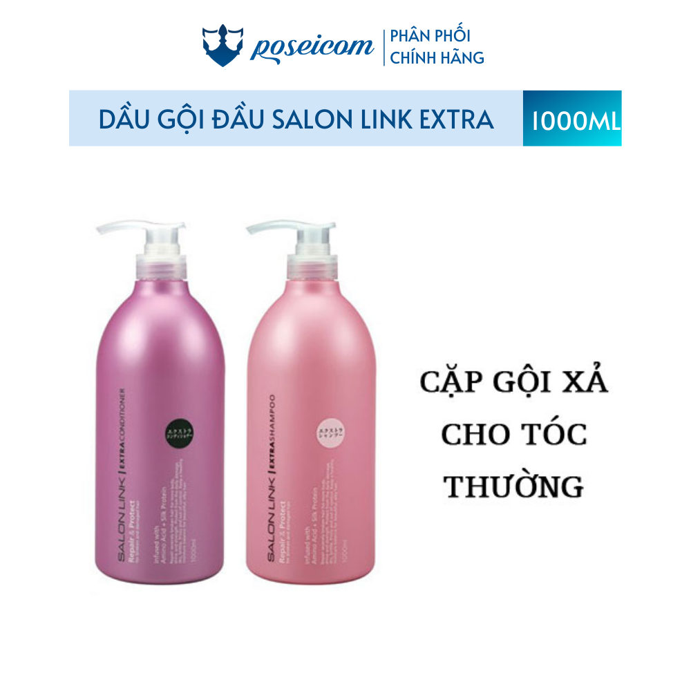 DẦU GỘI ĐẦU SALON LINK EXTRA 1000ML- chính hãng Nhật Bản