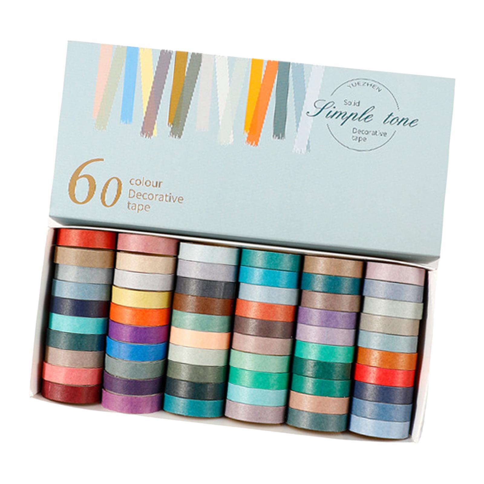 Washi Tape Set Masking Tape Decorative Scrapbooking Office Supplies