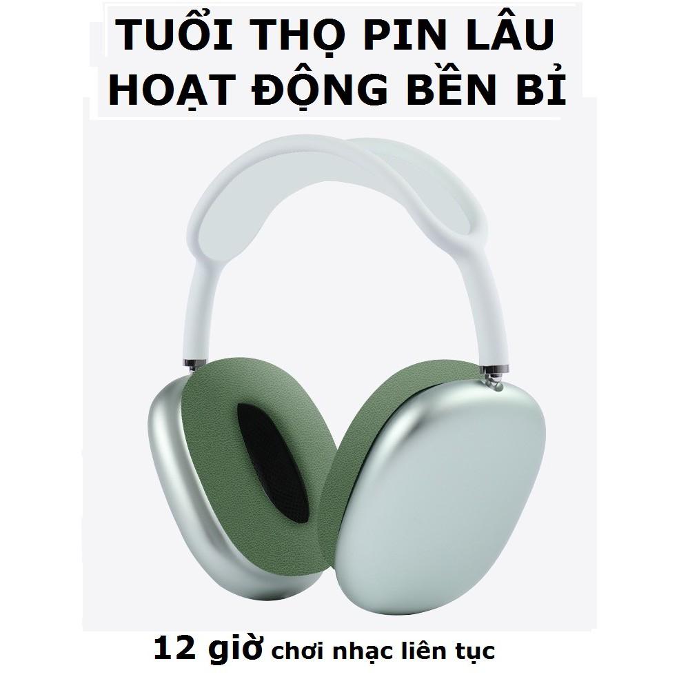 Tai nghe bluetooth không dây P9 Max chụp tai chống ồn âm trầm mạnh mẽ