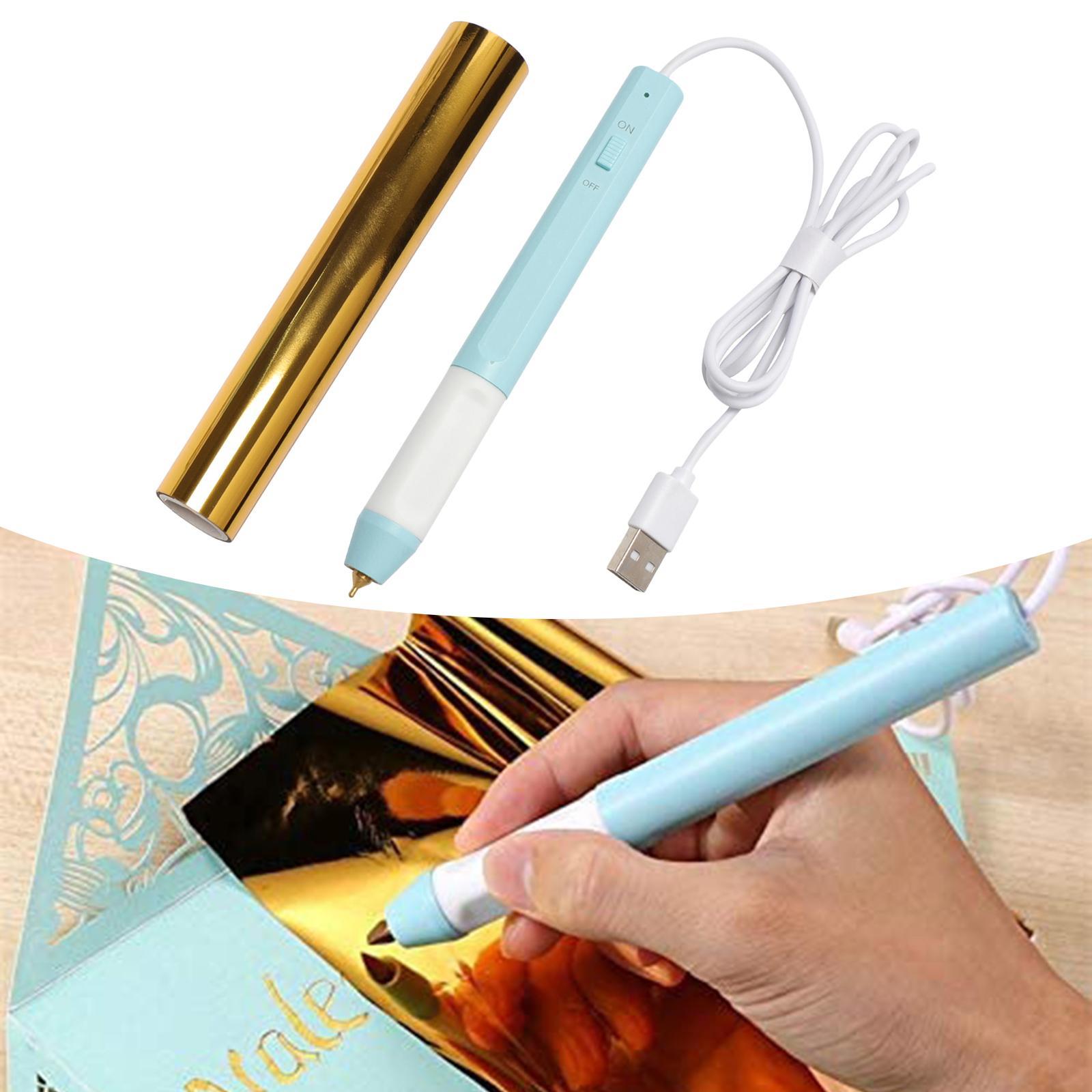 Pen with USB Cable , Bronzing Pen 1.5mm Starter Kits for Handwriting