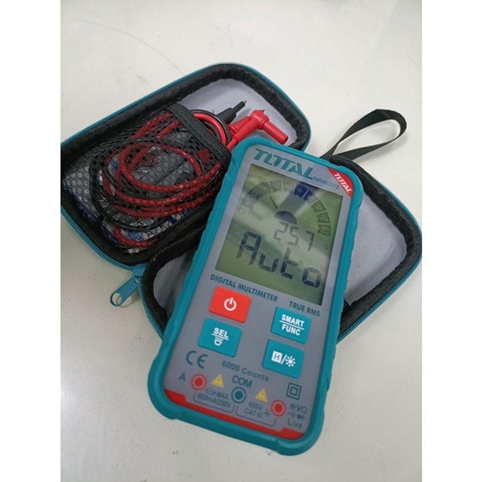 ĐỒNG HỒ ĐO ĐIỆN VẠN NĂNG 6V TOTAL TMT460013 - HÀNG CHÍNH HÃNG
