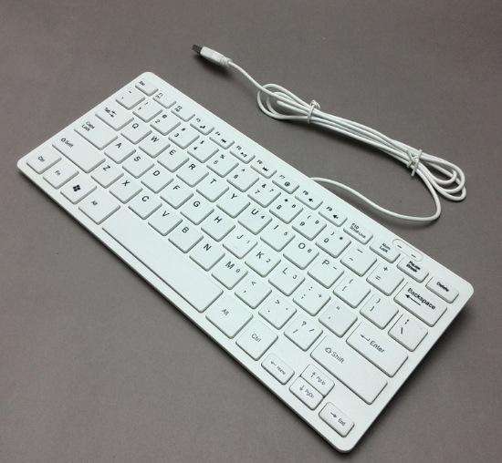 Bàn phím mini USB thuận lợi nhất Bàn phím có dây phím sô cô la K1000 tại chỗ một phím