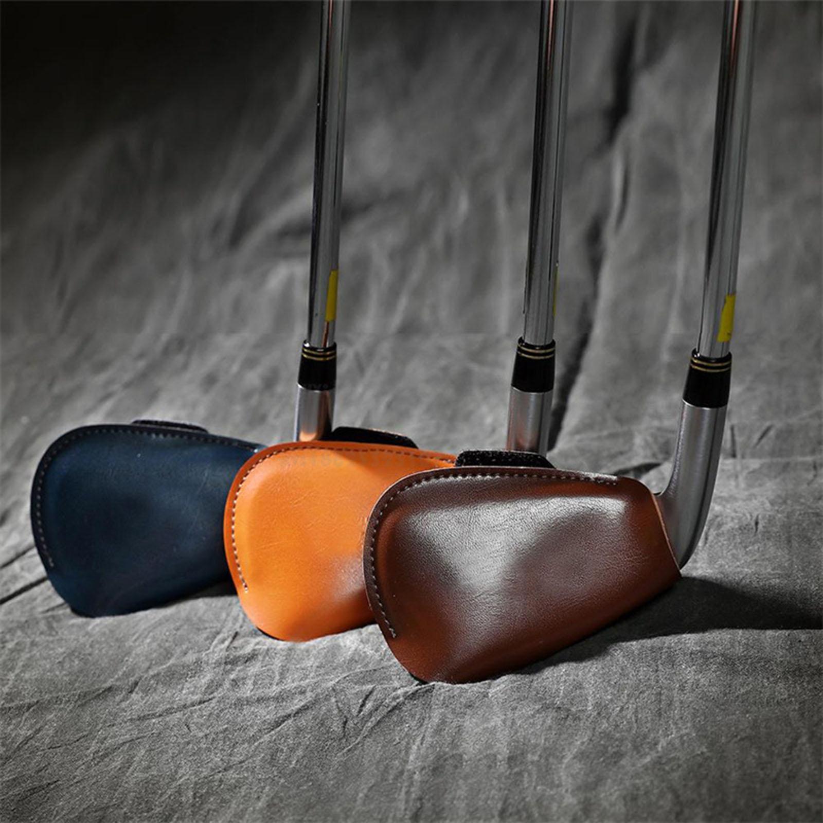 Golf Club covers Protection Synthetic Leather Iron covers for Outdoor Men Women