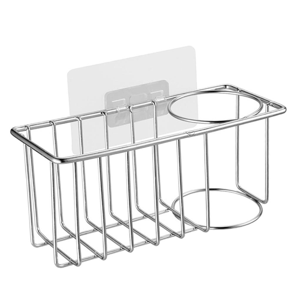 Kitchen Sponge Holder Dish Brush Holder Sink Organization Draining Basket